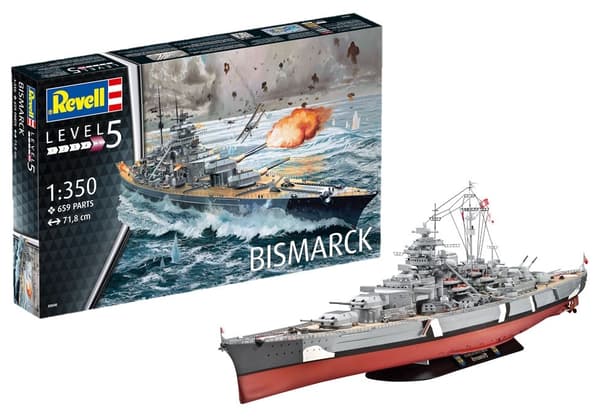 Revell 1:350 - Battleship Bismarck