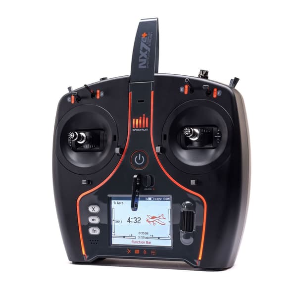 Spektrum NX7e+ DSMX Smart - Sort udgave