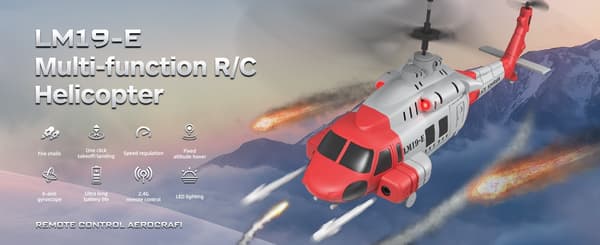 LMRC Black Hawk Helikopter - Komplet