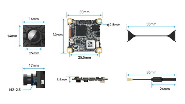 BETAFPV P1 Air Unit HD VTX