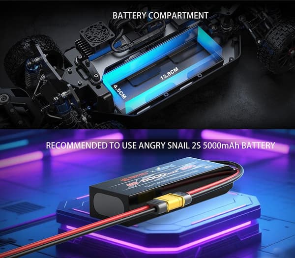 MJX Hyper GO Brushless 1/10 4WD Ford Mustang