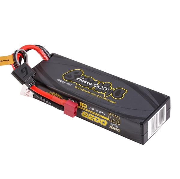2s  6200mAh -100C - Gens Ace Deans Bashing G-Tech