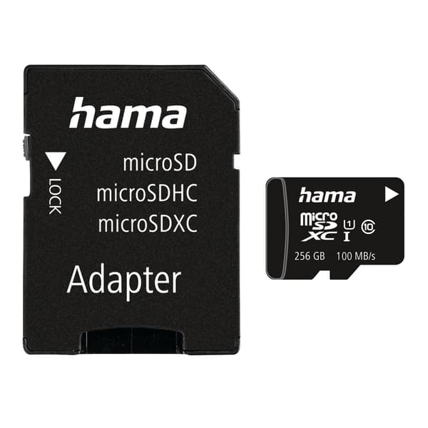 Hama minnekort MicroSDXC 256GB Class 10 UI V10