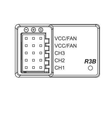 MJX R3B Receiver