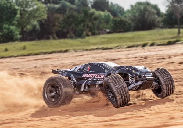 Traxxas Rustler 2WD BL 3S RTR Black