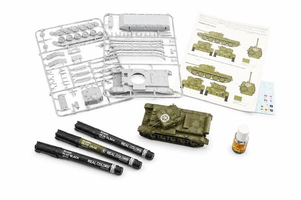 Italeri 1:56 - Cromwell Mk. IV - Starter Kit
