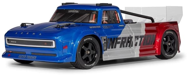 ARRMA Infraction 223S BLX 4WD DSC - RTR Blå