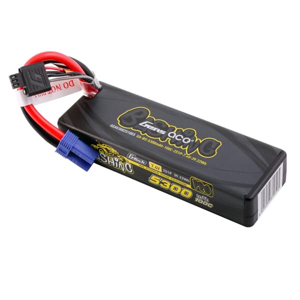 2s  5300mAh -100C - Gens Ace EC5 Bashing G-Tech