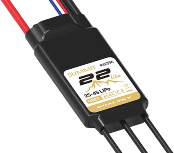 Dualsky Summit 22Lite 22A ESC 2-4S UBEC
