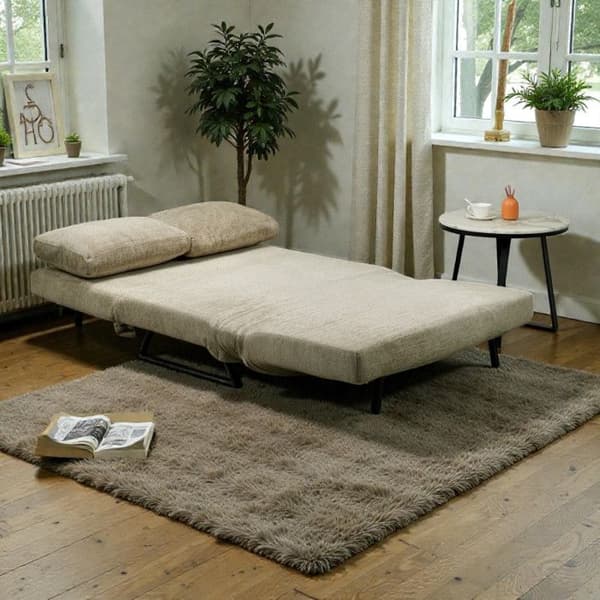 Fällbar sängsoffa - Nami beige