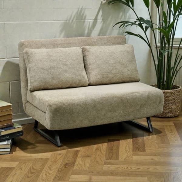 Fällbar sängsoffa - Nami beige