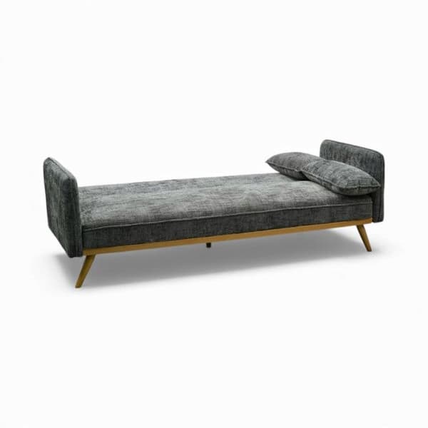 Fällbar klick-klick bäddsoffa - Hina grå