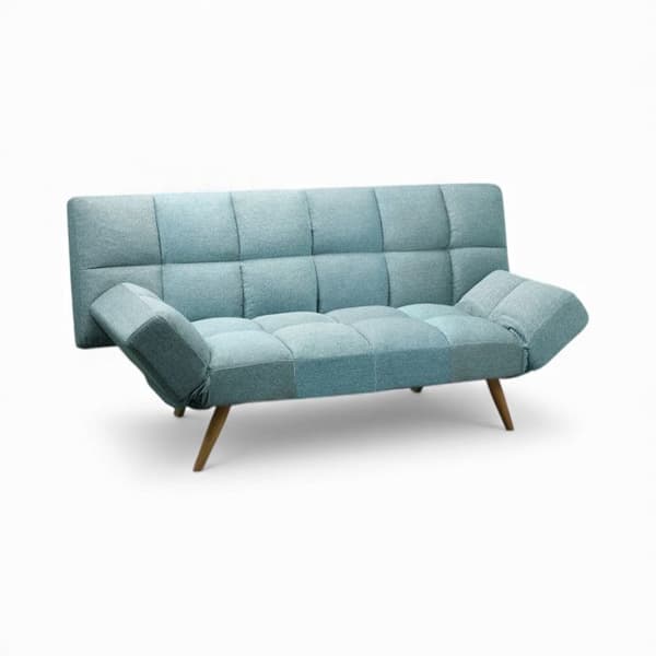 Fällbar sängsoffa - Blå lagun