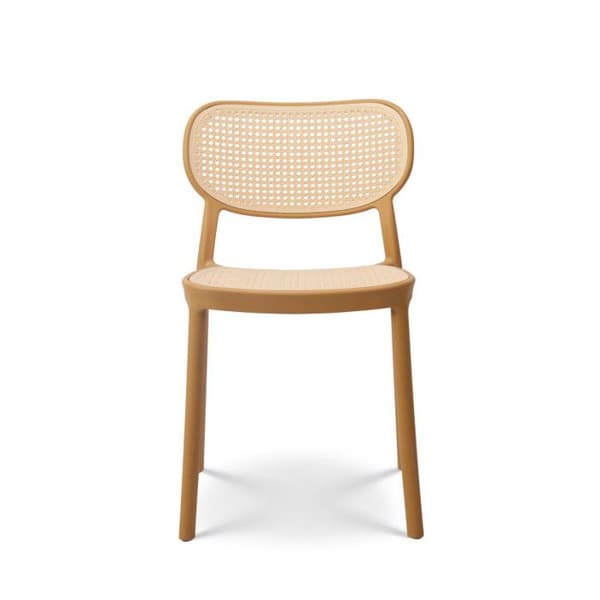 Matstol senap stil vintage