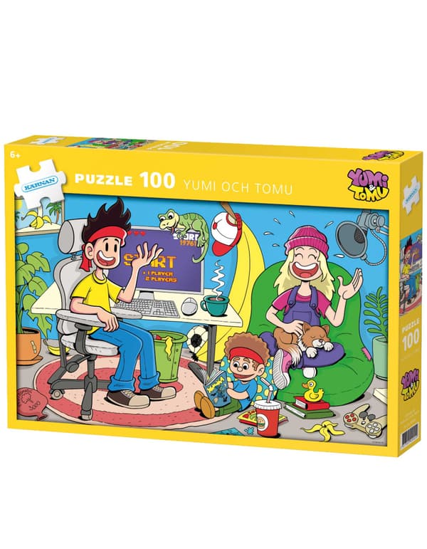 Yumi & Tomu - Yumi & Tomu Pussel (100 bitar)