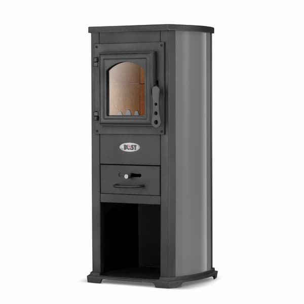 Brændeovn - antracit - 6,6kW til 8,5kW