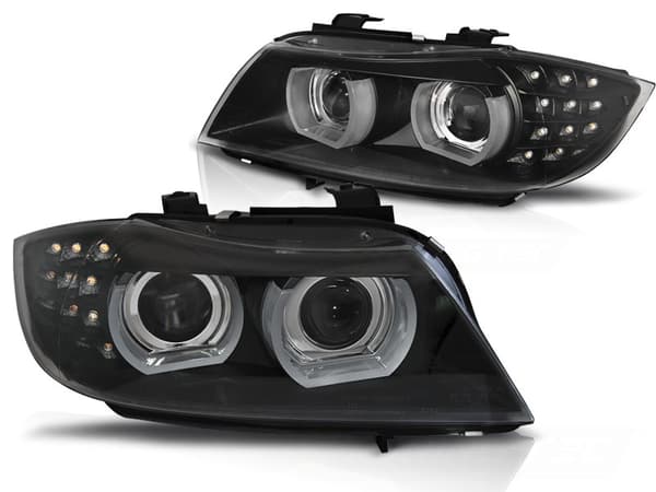 Xenon-ajovalot BMW E90/E91 09-11 MUSTA