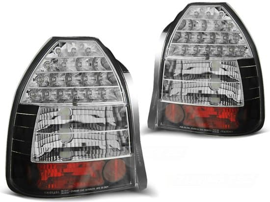 Baglygter HONDA CIVIC 09 95-02 01 3D SORT LED