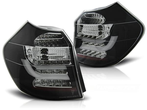 Baglygter BMW E87/E81 04-08 07 SORT LED STRIP
