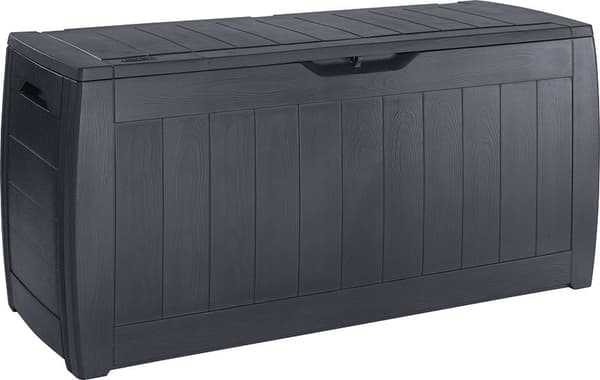 Opbevaringsboks til havehynder - 270L - sort - Hyndeboks