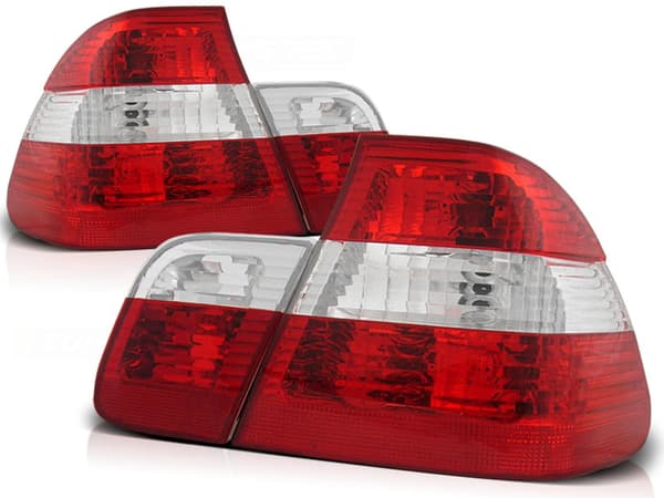 Takavalot BMW E46 05 98-08 01 PUNAINEN KIRKAS