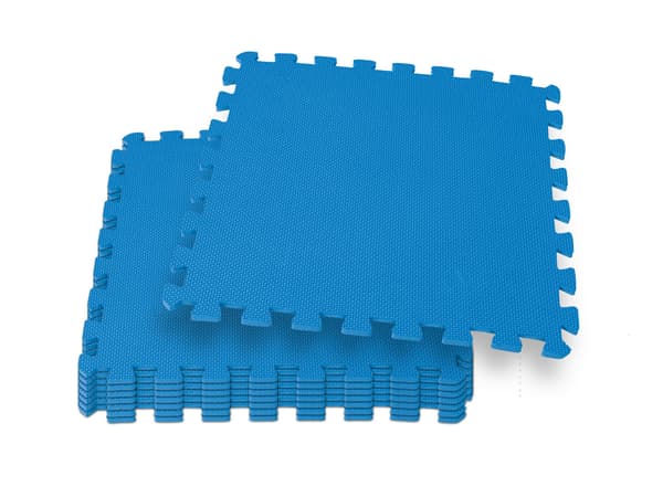 Intex - swimmingpoolfliser - 50x50x1 - pakke med 8 - blå