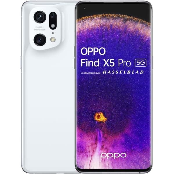 OPPO Find X5 Pro Smartphone 5G 256GB Dubbel SIM Fingeravtrycksensor