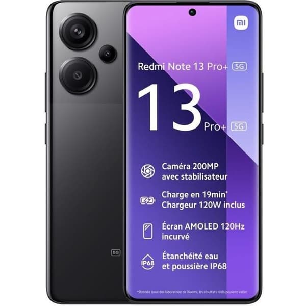 Redmi Note 13 Pro+ 5G Sort 12 GB + 512 GB