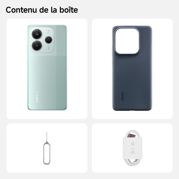 XIAOMI - Redmi Note 14 5G - 8 GB + 256 GB - Korallgrøn