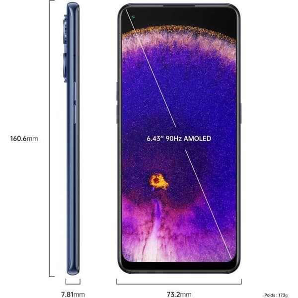 OPPO Find X5 Lite 256GB 5G Stellar Black
