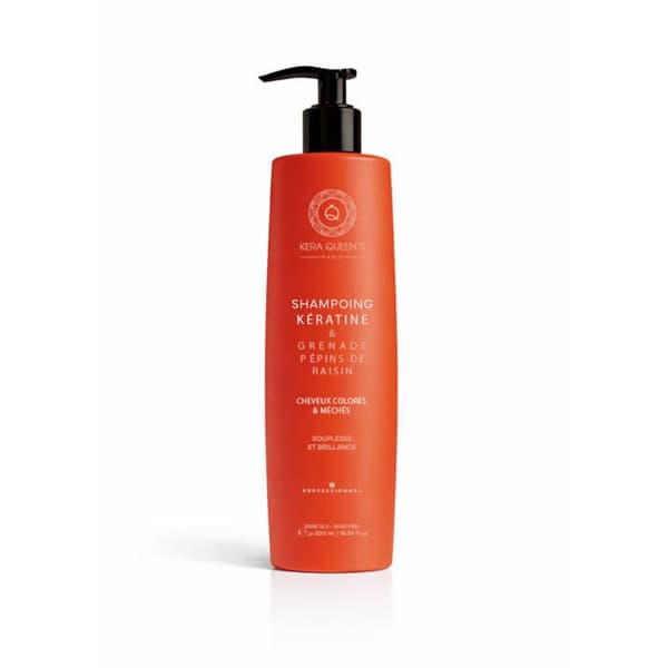 Kera Queen's Kit Trio Ritual Granatæble og Vindruekerner Shampoo 500ml