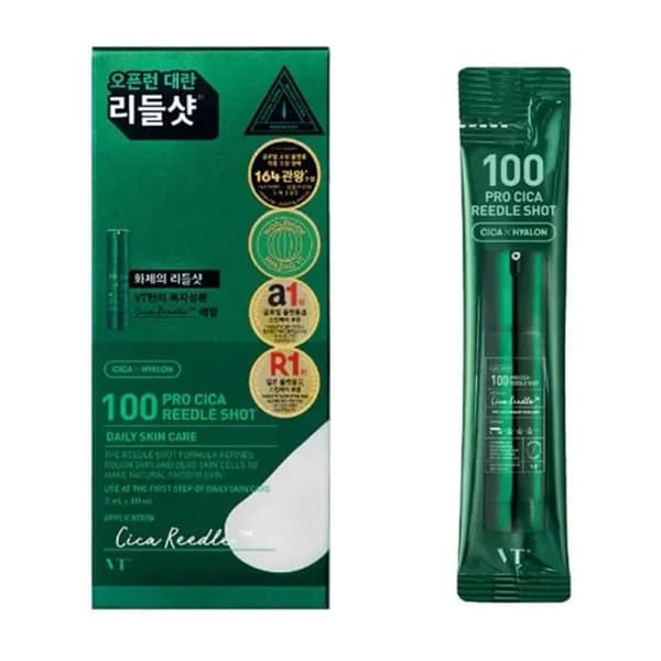VT COSMETICS 100 Pro Cica Reedle Shot