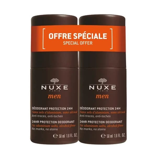 Nuxe Deodorant Skydd 24h Roll-on 2*50ml