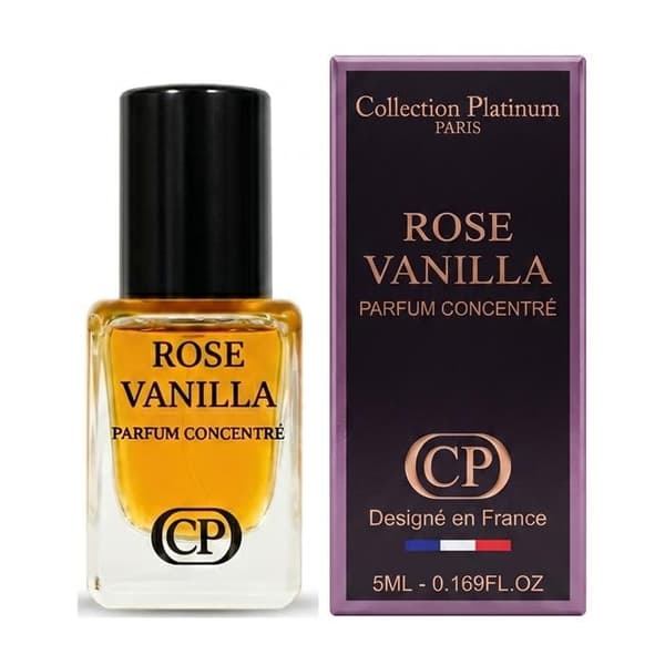 Kokoelma Platinium Rose Vanilla Parfum Concentré Mixte 5ml