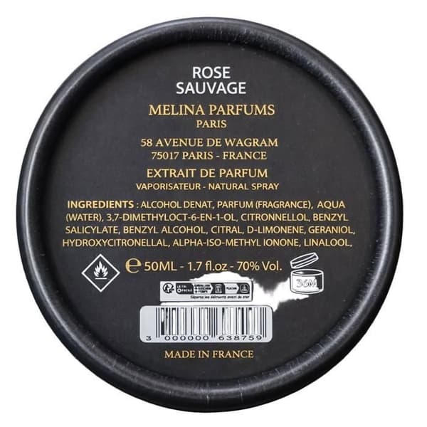 Melina Parfums Rose Sauvage Extrait de Parfum til kvinder 50ml