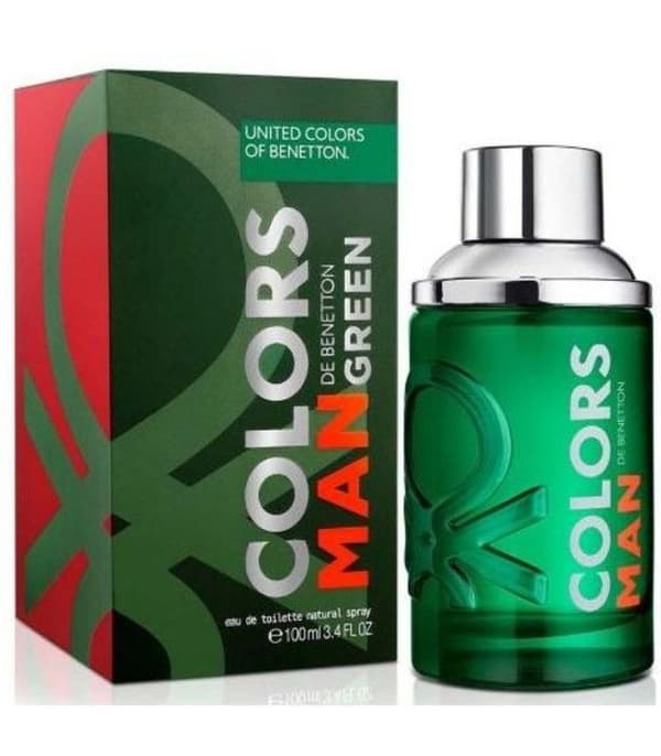 Benetton Colors Man Vihreä Eau De Toilette Spray 100ml