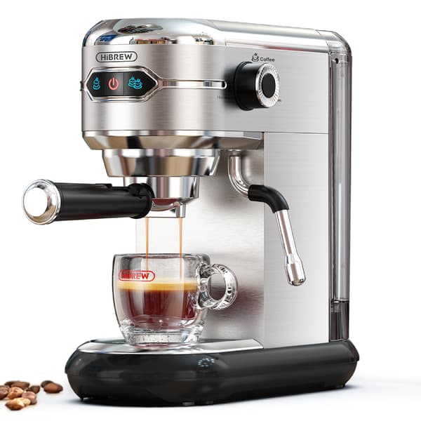 HiBREW H11 espressomaskin för bekväm hemkaffetillredning