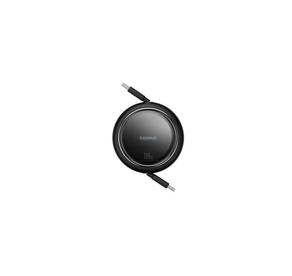 Baseus Free2Draw Cavo USB-C Retrattile Da 1m, 100W PD, Ricarica Veloce Per Telefono, IPad, Laptop, Colore Viola - 6