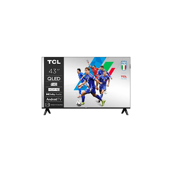 TV-apparat TCL 43" (Full HD, 1920 x 1080 pixlar, platt, 16:9, QLED, 43V5C)