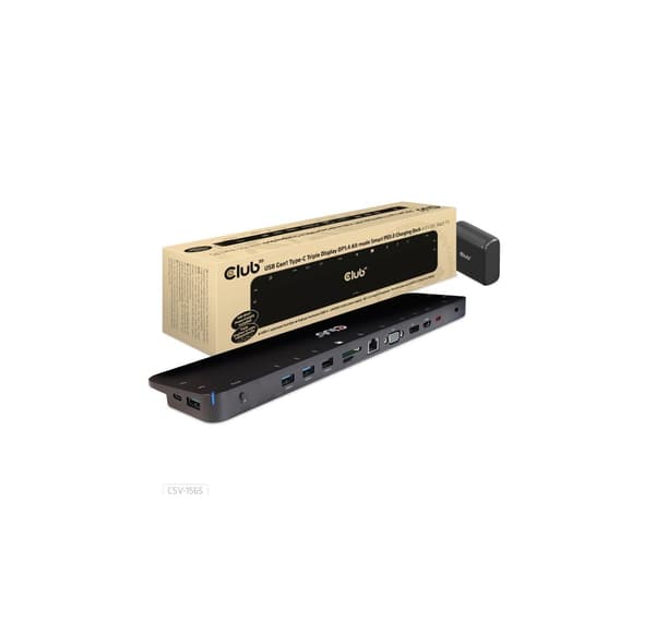 Club3D CSV-1581 Thunderbolt 4 Docking Station 11 In 1 – 8K30Hz, 96W, Doppio 4K60Hz, Per PC E Mac
