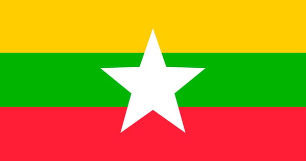 Myanmar flagg