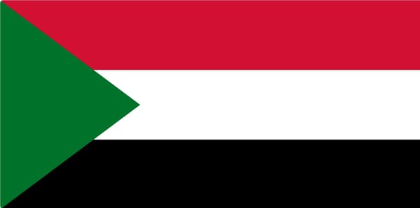 Flag fra Sudan