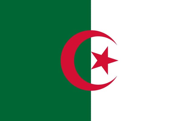 Algerie flagg