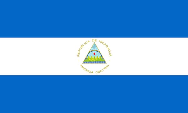 Nicaragua flagg