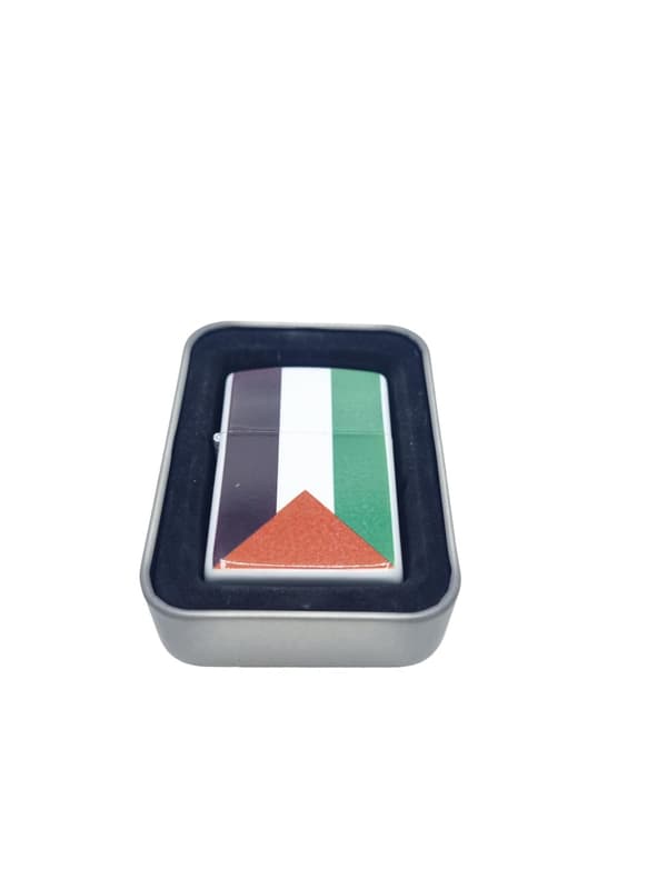 Palestinas flagga bensintändare