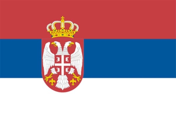 Flag - Serbien