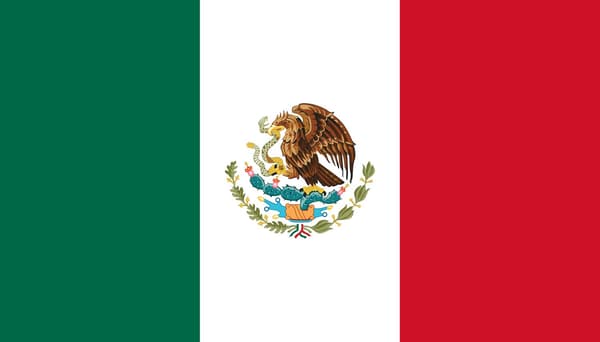 Flag af Mexico