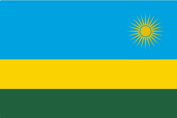 Ruanda lippu