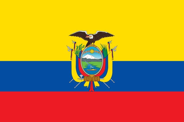 Ecuador flagg