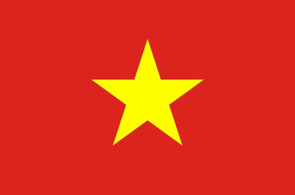 Vietnam flagg